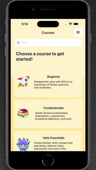Capturas de pantalla de Learn Sicilian