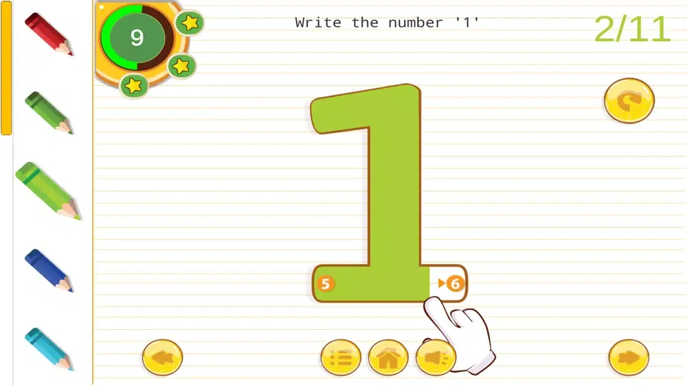 Captures d'écran de Learn English Letters Numbers