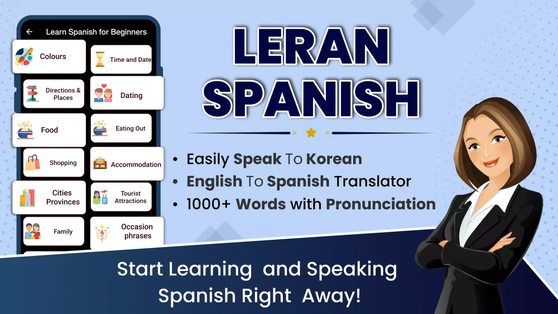 Learn Spanish for Beginners Screenshots