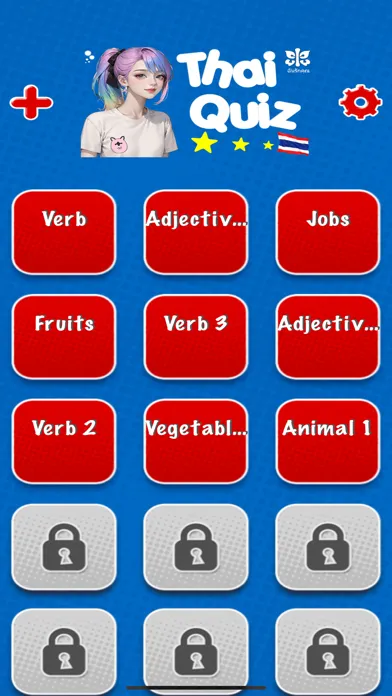 Captures d'écran de Game to learn Thai Flashcard