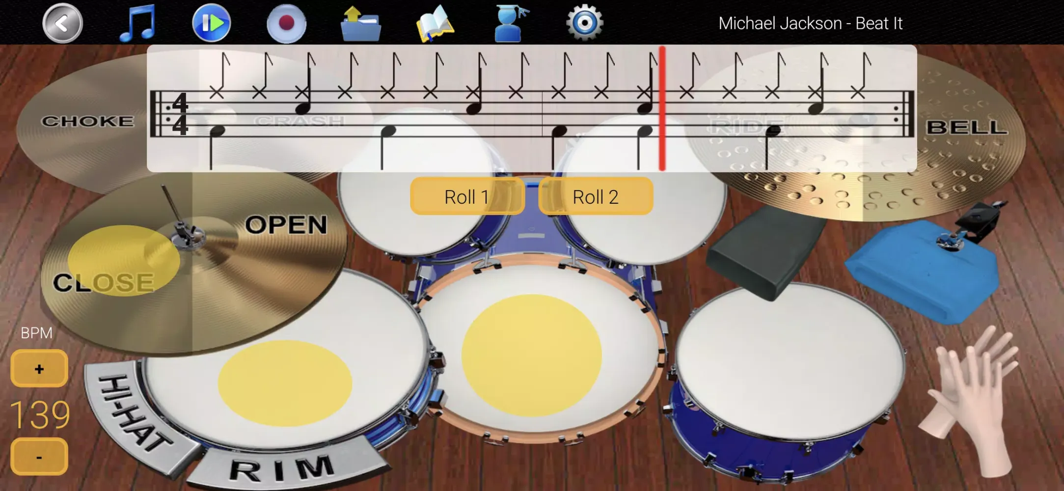 Capturas de pantalla de Learn Drums - Drum Kit Beats