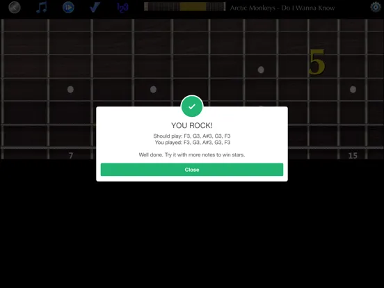 Guitar Riff Pro - Play by Ear iPad  Screenshots