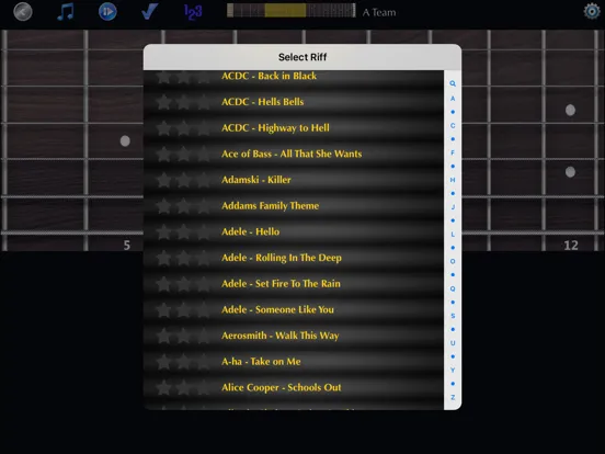 Guitar Riff Pro - Play by Ear iPad  Screenshots