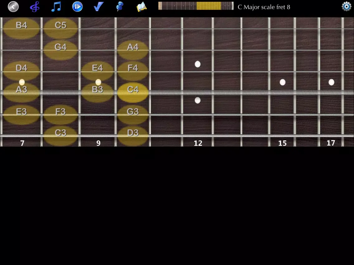 Guitar Tutor iPad  স্ক্রিনশট