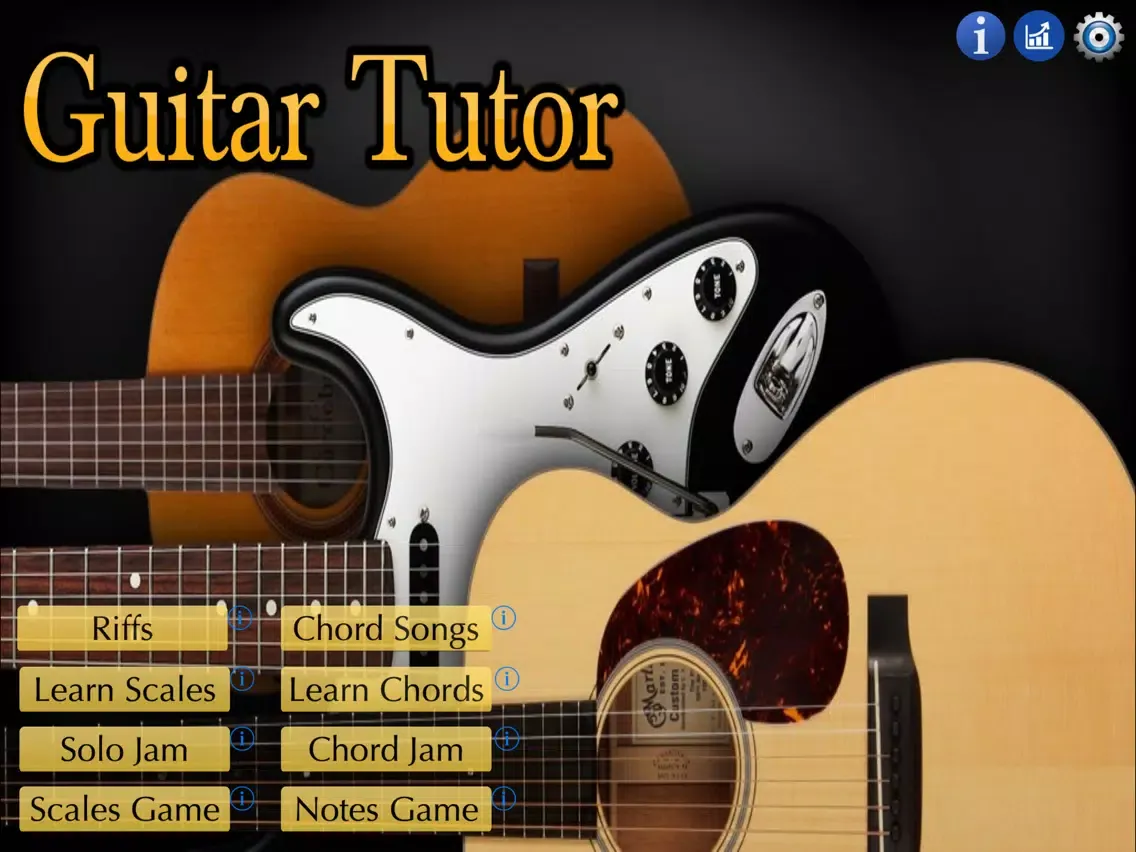 Guitar Tutor iPad  স্ক্রিনশট