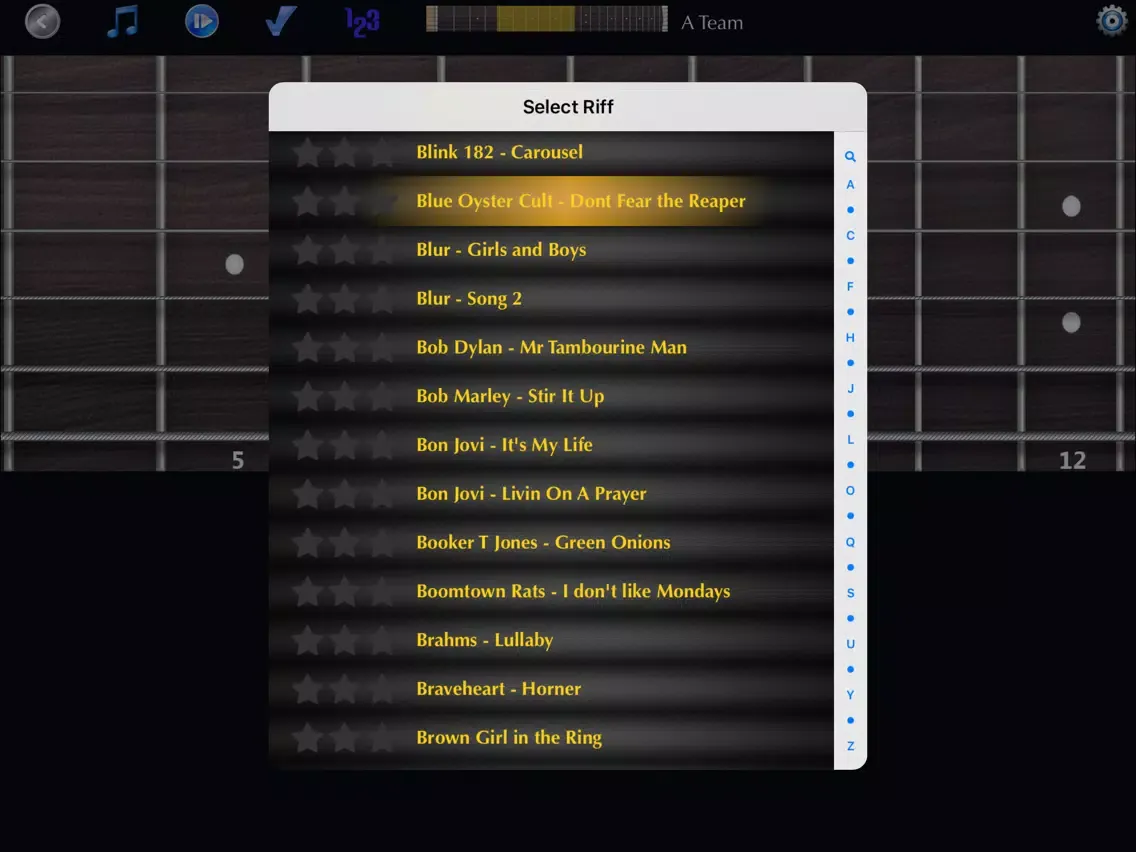 Guitar Tutor iPad  স্ক্রিনশট