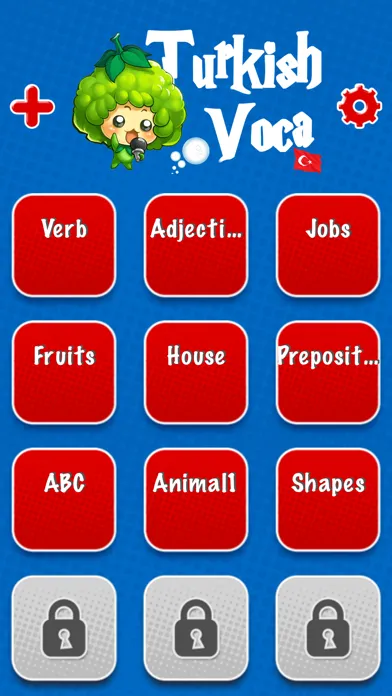 Game to learn Turkish Voca 스크린샷