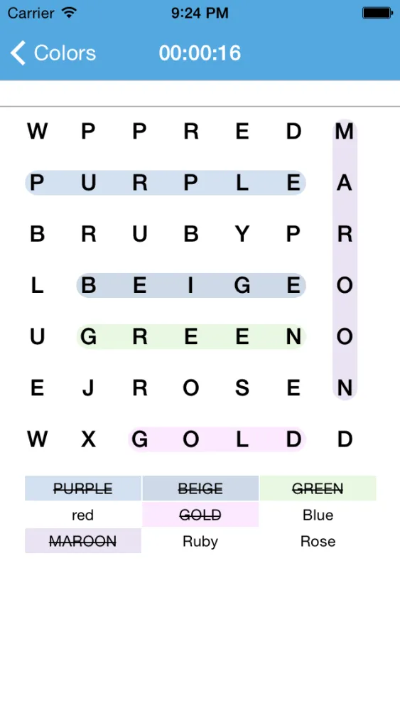 Screenshot di Teacher Word Games