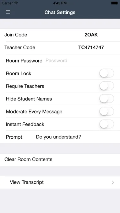 Скриншоты Backchannel Chat