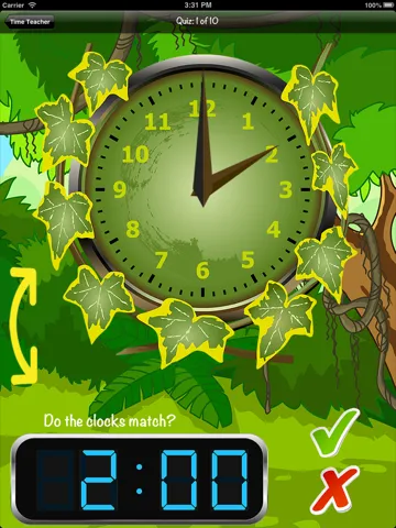 Time Teacher - Learn How To Tell Time iPad  سکرین شاٹس