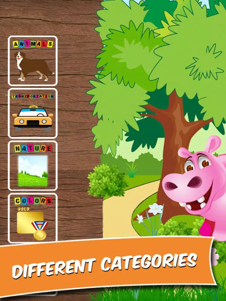 English With Purple Hippo iPad  Ekran Görüntüleri