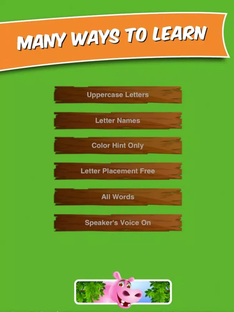 Скриншоты First French words with phonics: educational game for children iPad 