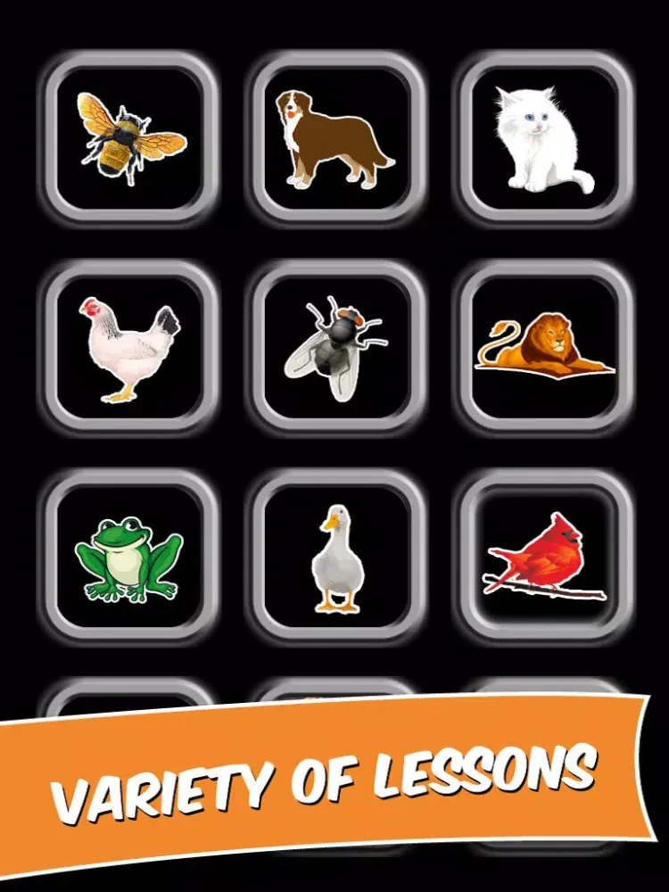 Скриншоты First Spanish words with Phonics: educational game for children iPad 