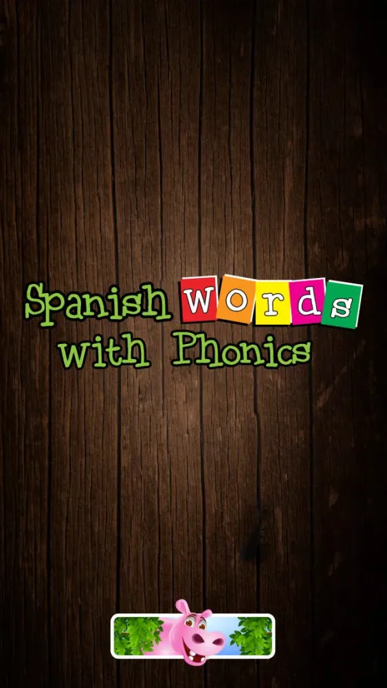 Скриншоты First Spanish words with Phonics: educational game for children