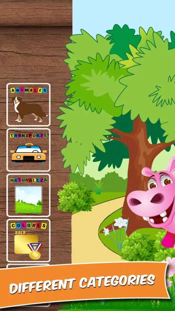 Скриншоты First Spanish words with Phonics: educational game for children