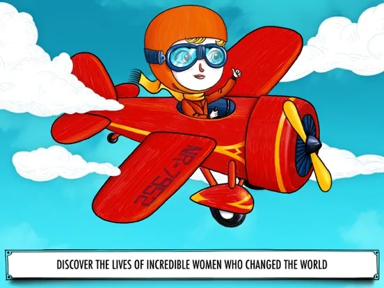 ภาพหน้าจอของ Women Who Changed the World iPad 
