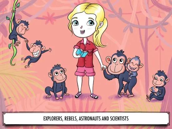 ภาพหน้าจอของ Women Who Changed the World iPad 