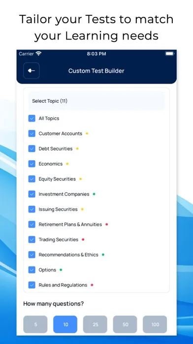 SIE, Series 6,7,63,65,66 Exam Screenshots
