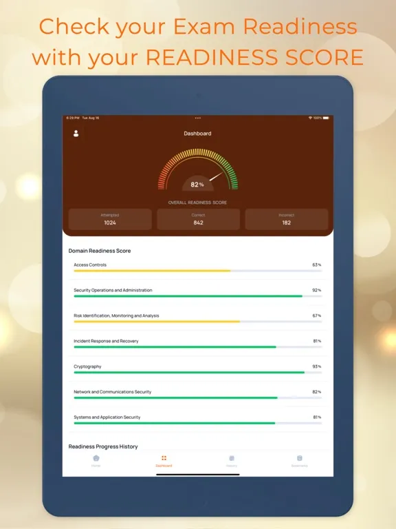 Zrzuty ekranu SSCP - (ISC)² Official App iPad 