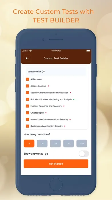 Zrzuty ekranu SSCP - (ISC)² Official App