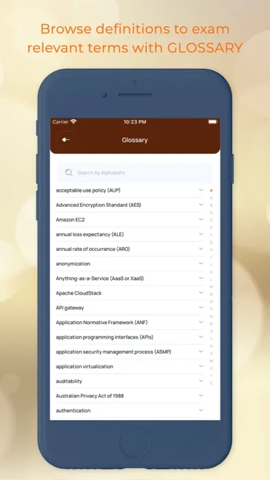 Zrzuty ekranu SSCP - (ISC)² Official App