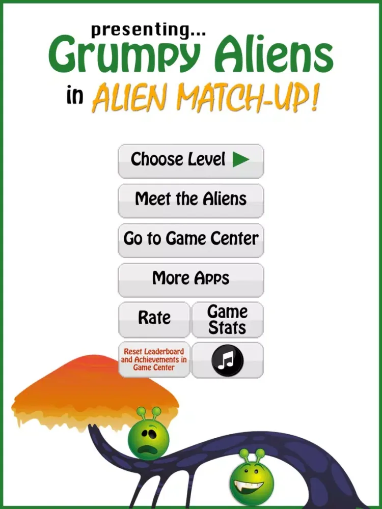 Alien Match Up iPad Screenshots