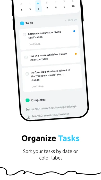 Ảnh chụp màn hình của Ticky: To-Do List