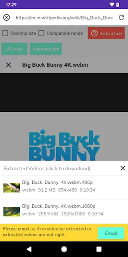 Lj Video Downloader (m3u8,mp4) Screenshots