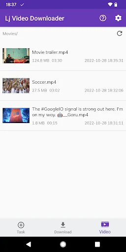 Lj Video Downloader (m3u8,mp4) Screenshots