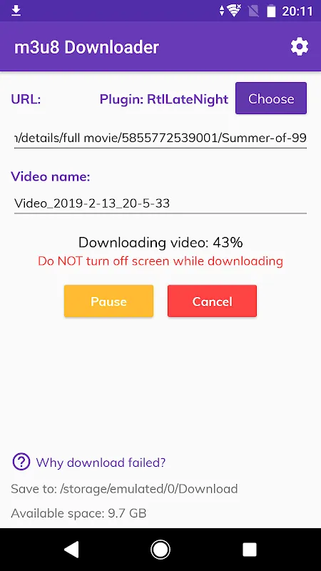 M3U8 Plugin.RtlLateNight स्क्रीनशॉट