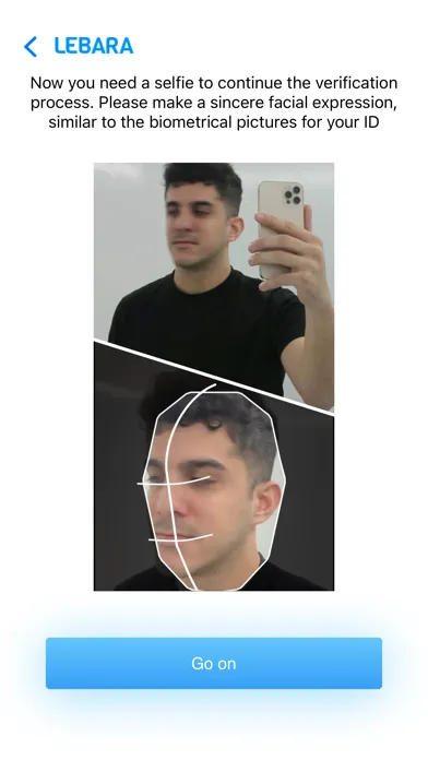 Capturas de tela do Lebara SIM Activation
