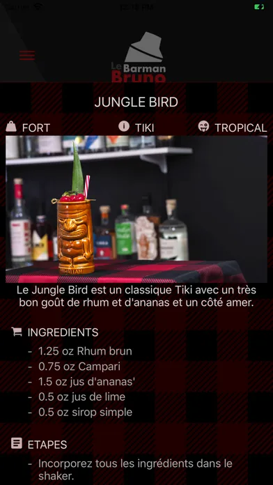 ภาพหน้าจอของ Le Barman Bruno