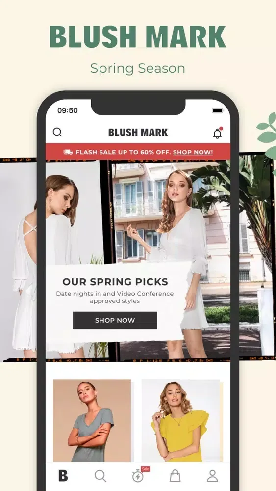 Captures d'écran de Blush Mark: Women's Clothing