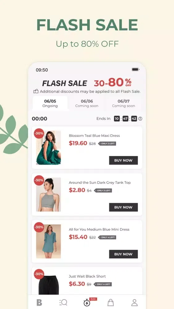 Captures d'écran de Blush Mark: Women's Clothing