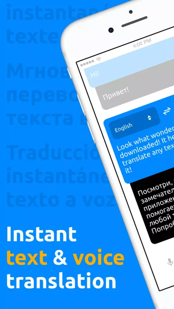 Capturas de tela do Translator: Translate Language