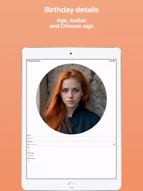 Birthday Reminder - Pro iPad 应用截图