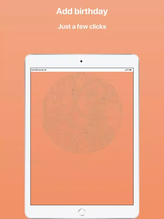Birthday Reminder - Pro iPad 应用截图