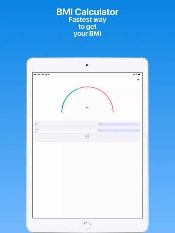 Capturas de tela do BMI Calculator - Pro iPad 