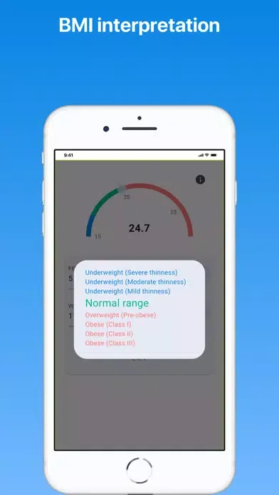 Capturas de tela do BMI Calculator - Pro