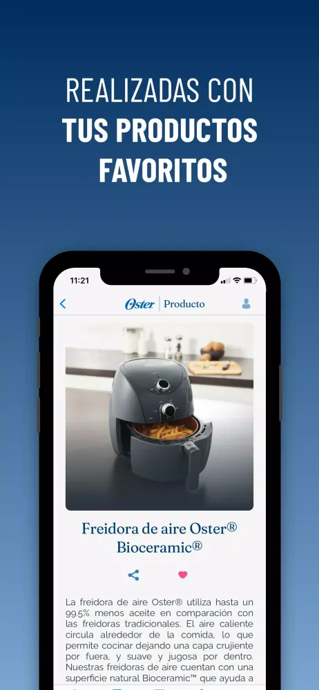 Oster® México Screenshots