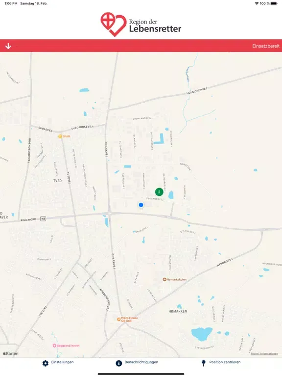 Region der Lebensretter 3.0 iPad  スクリーンショット