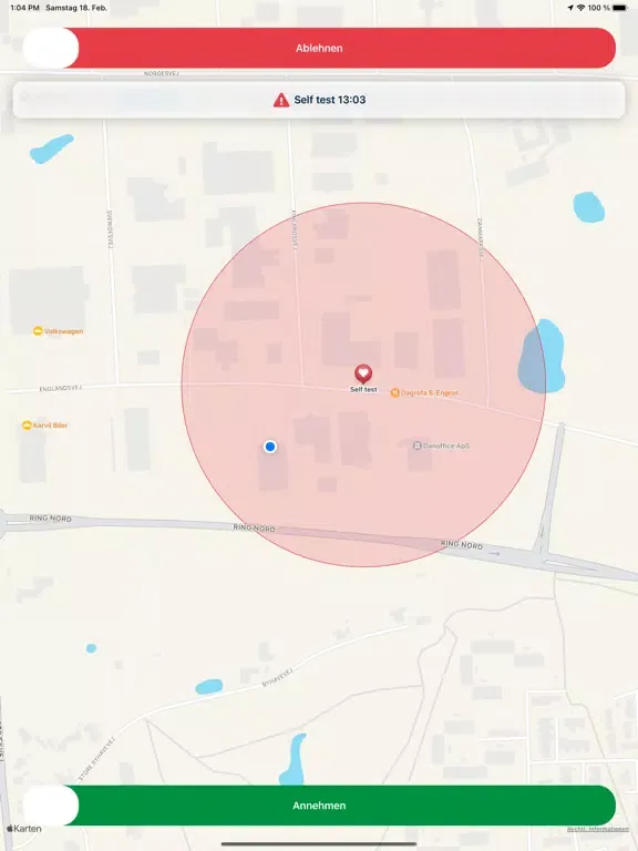 Region der Lebensretter 3.0 iPad  スクリーンショット