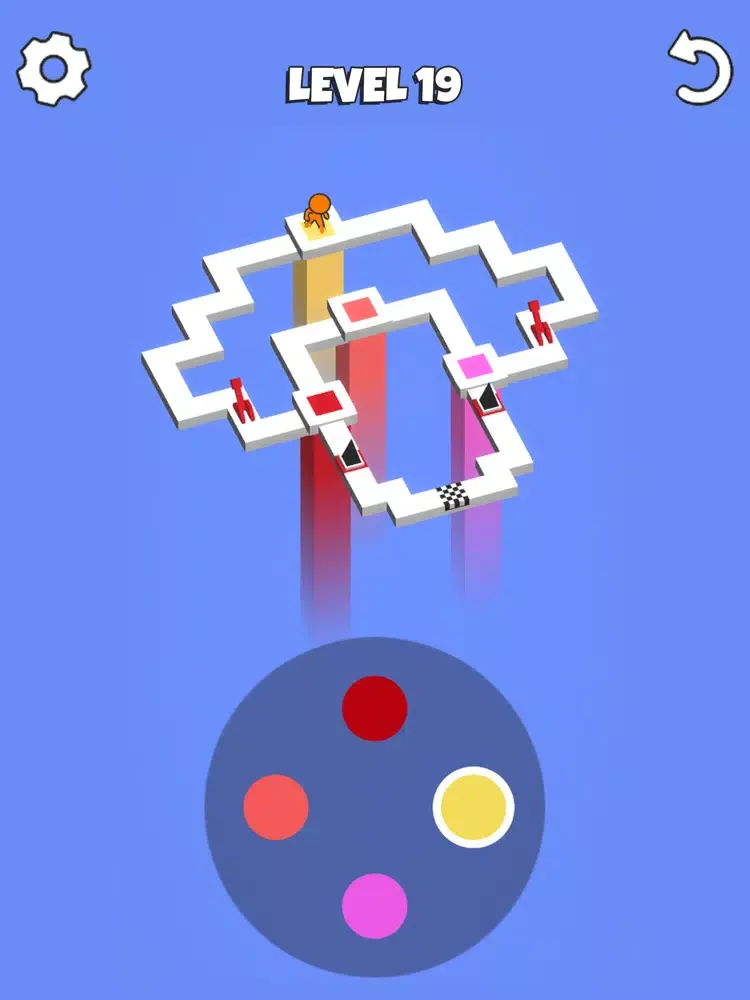 Tangkapan layar Color Bridge 3D iPad 