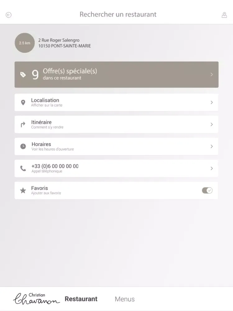 Le Bois Du Bon Séjour iPad  Screenshots