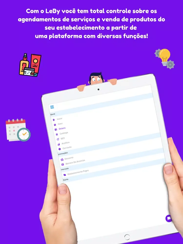 ภาพหน้าจอของ LeBy para Parceiros iPad 