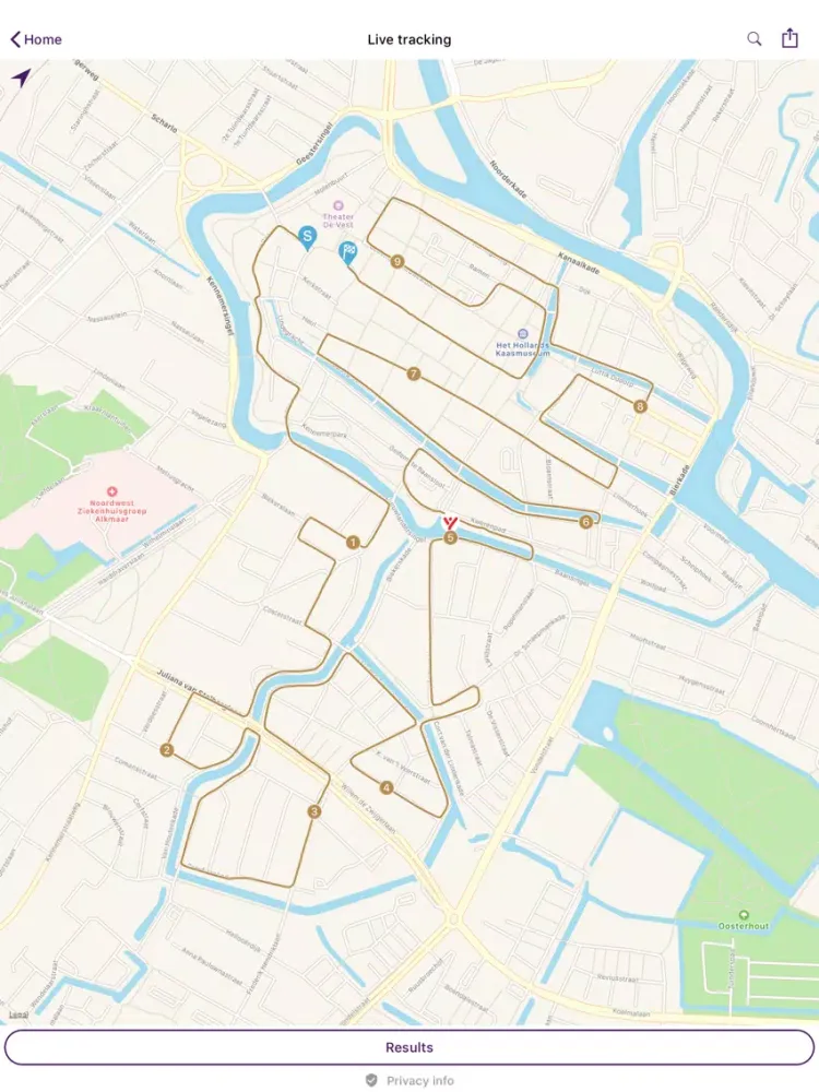 Capturas de pantalla de Alkmaar City Run by night iPad 
