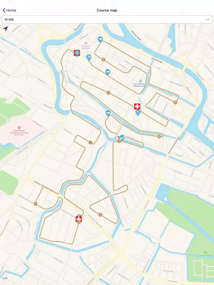 Capturas de pantalla de Alkmaar City Run by night iPad 