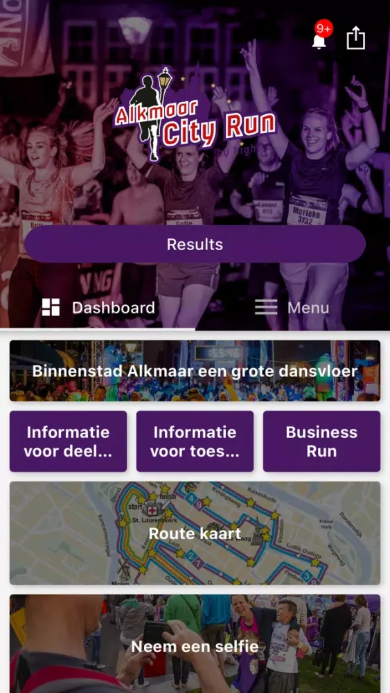 Capturas de pantalla de Alkmaar City Run by night