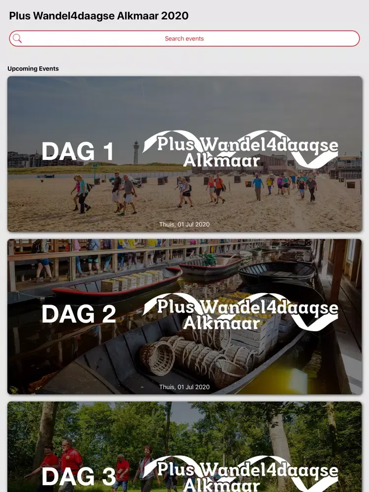 Plus Wandel4daagse Alkmaar iPad  স্ক্রিনশট