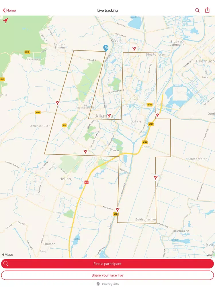 Plus Wandel4daagse Alkmaar iPad  স্ক্রিনশট